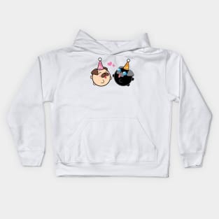 Poopy & Doopy - Birthday Kids Hoodie